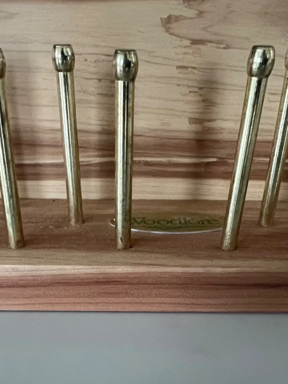 Woodlore Cedar Multi-Purpose Organizer w/ Brass Hardware: GREAT CONDITION